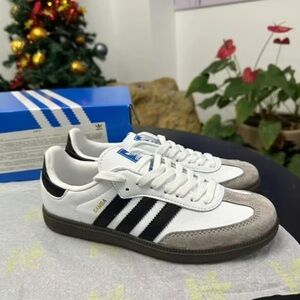 adidas Samba White Black Shoes